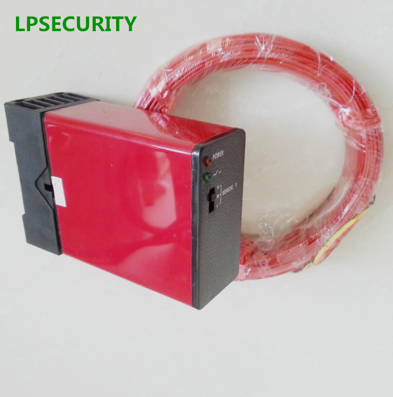 LPSECURITY 220V Loop Detector with 50M wire can operate barrier gate and control traffic light