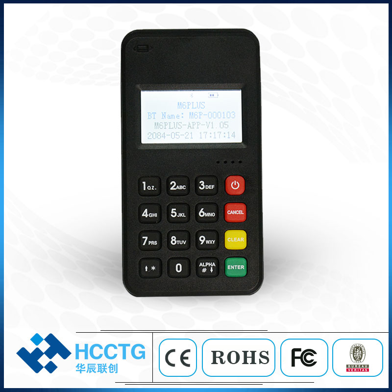Automatic Card Payment System Machine Mobile Android Point of Mpos with NFC Reader M6 Plus