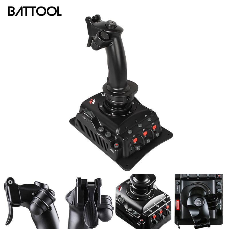 For Flight Simulator Gamepad Vibration Controller USB Gaming Joystick Joypad For Windows PC XP/7/8/Desktop Game Accessories