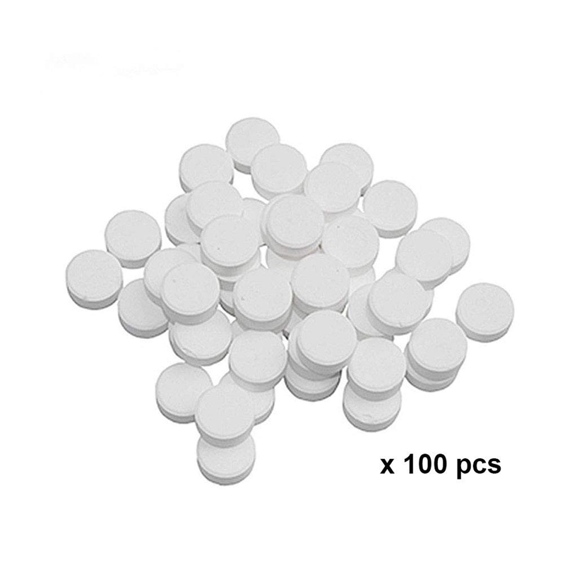 100Pcs Coffee Machines Cleaning Effervescent Tablets Universal Descaling Solution for All Types Coffee Machines
