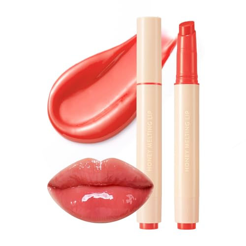 Nature Republic HONEY MELTING LIP 6-10 (10 PEACH) K-BEAUTY, Lip Plumper, Tint, Balm, Korean, Lip GlossCute, Glow