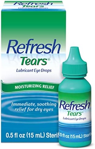 Refresh Tears Lubricant Eye Drops Artificial Tears, 0.5 fl oz (15 mL), 1 Count