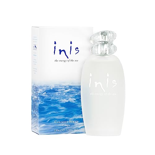 Inis the Energy of the Sea Cologne Spray - Clean, Fresh, Unisex Perfume - Perfumes for Women - Perfume for Men - Cologne for Men - Women's Perfume - Men's Cologne - Ocean Fragrance - 3.3 Fluid Ounce