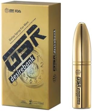 Men's Delay Spray Numbing Orgasm Spray Orgasm Control, Adult Couples Sex Accessories, Longer Lasting in Bed 0.34 Fl. Oz. (Yellow)