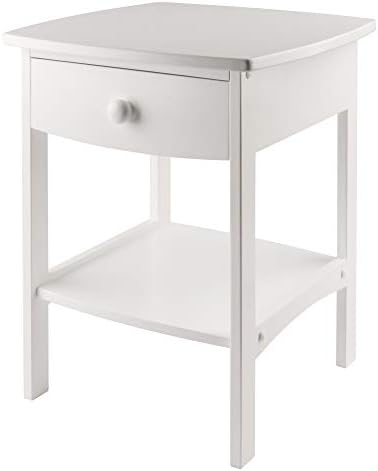 Winsome Wood Claire Accent Table, White
