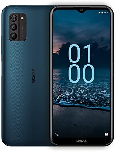 Nokia G100 | Verizon, T-Mobile, AT&T | Android 12 | Unlocked Smartphone | 3-Day Battery | US Version | 4/128GB | 6.52-Inch Screen | 13MP Triple Camera | Polar Night