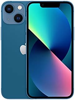 Apple iPhone 13 Mini, 128GB, Blue - Unlocked (Renewed)