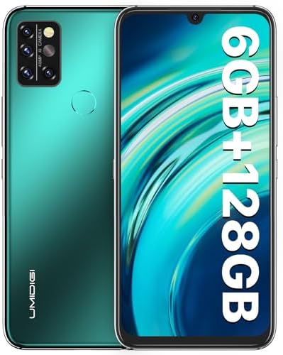 UMIDIGI A9 Pro Unlocked Cell Phone, Helio P60, 6GB+128GB Expandable 256GB, 6.3 Inch FHD Touch Screen, Double-Sided 2.5D Curved Glass, 48MP Quad Camera, 4150mAh, Global Dual SIM 4G Volte