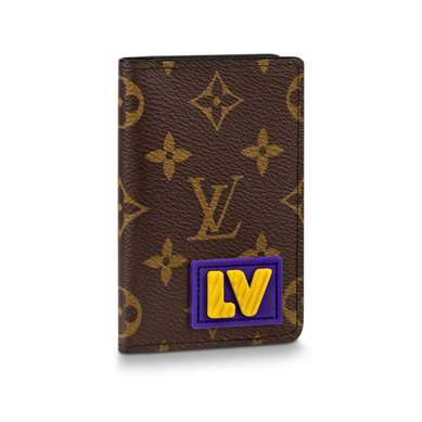 M45787 Louis Vuitton Pocket Organizer Monogram Coated Canvas – WWE063