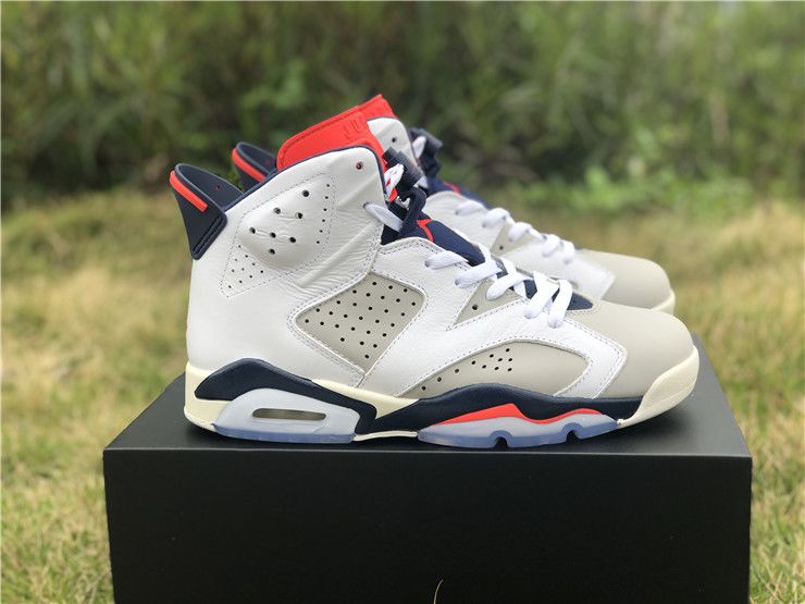 PK AIR JORDAN 6 TINKER HATFIELD WHITE INFRARED