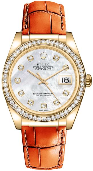 Rolex Datejust 36 Diamond Women’s Watch 116188