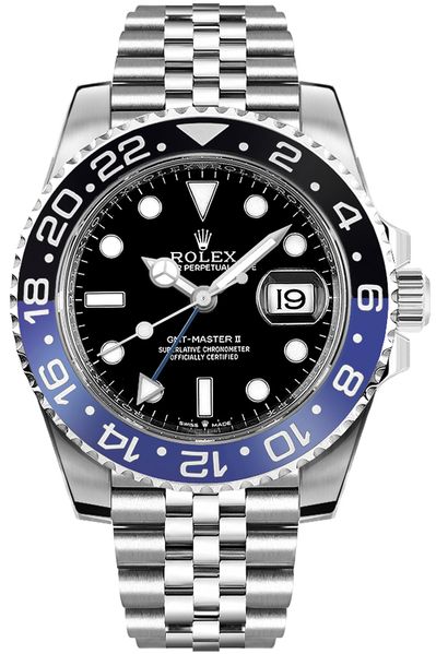 Rolex GMT-Master II Batman Jubilee Men’s Watch 126710BLNR