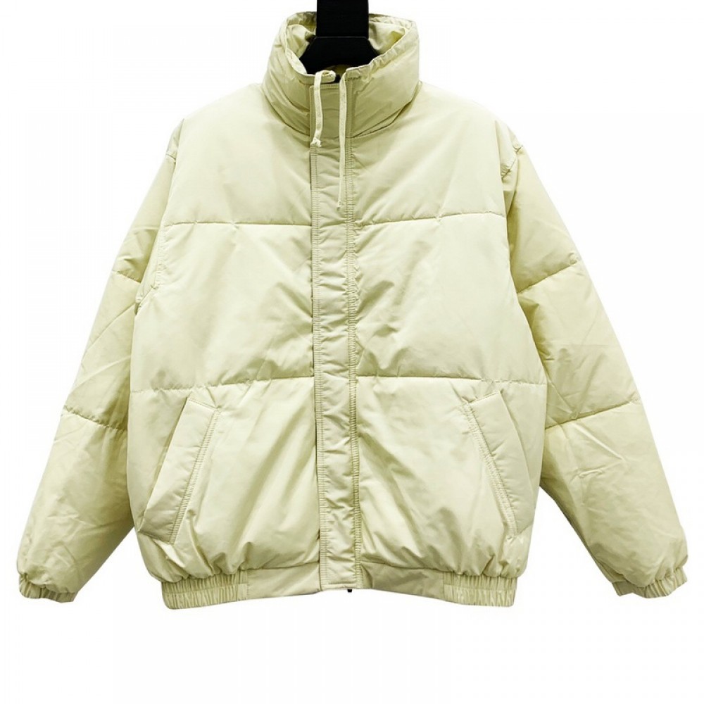 A+ Quality Fear of God Essentials Puffer Jacket Beige
